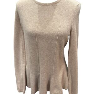 Womens Antonio Melani, Cashmere Sweater.  Color: Camel/Wheat,  Size: M